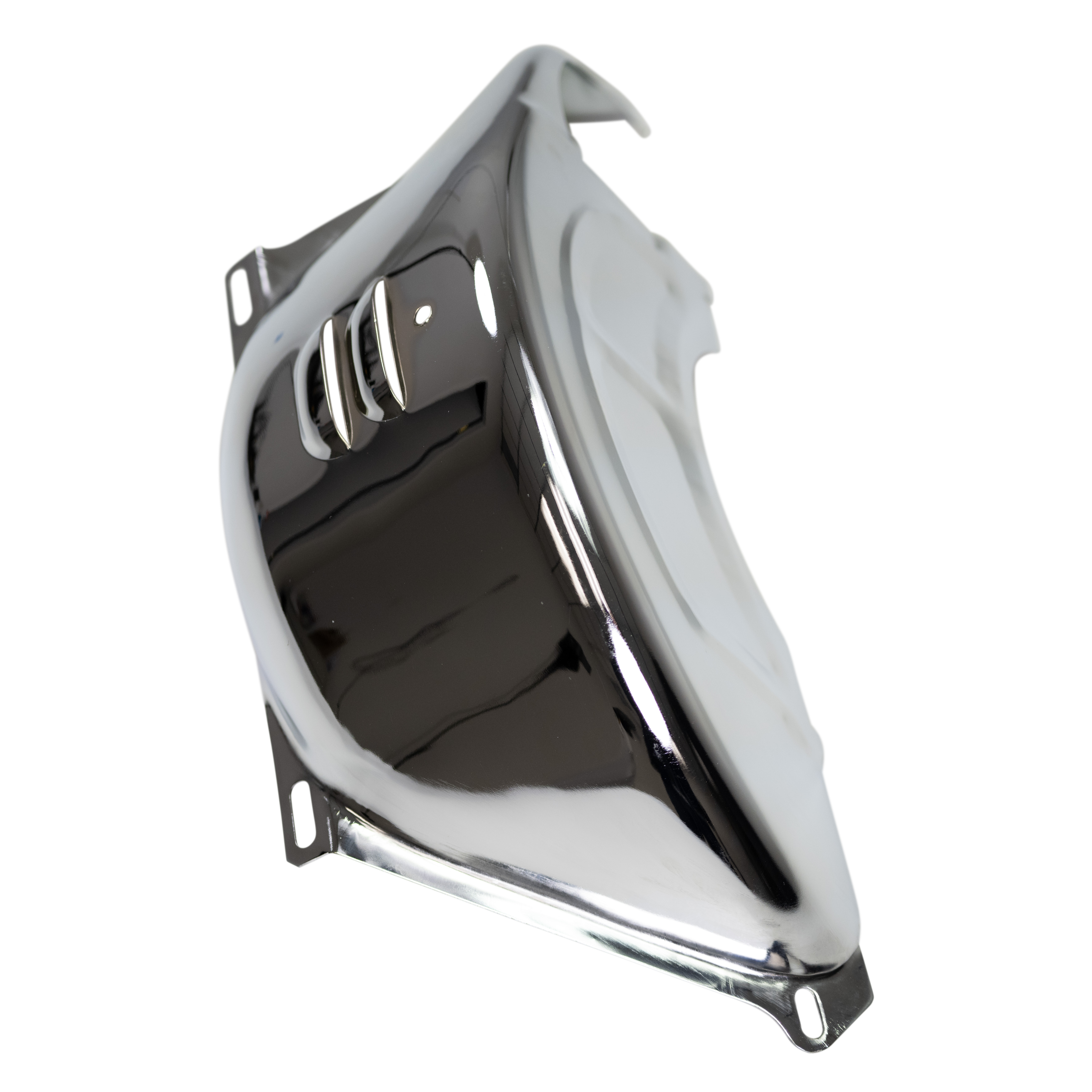 Chevy/GM TH-350/400 Chrome Steel Flexplate Cover